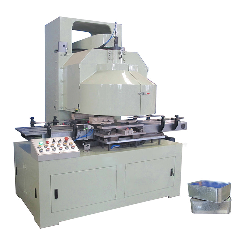 Vierkante blikken naadmachine